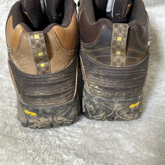Merrell Continuum Boots 10 Brown Waterproof Vibram Soles READ - Picture 8 of 12